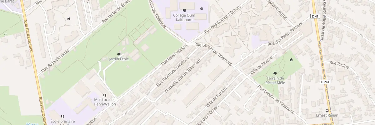 Plan du 3B Rue Raymond Lefèbvre à Montreuil