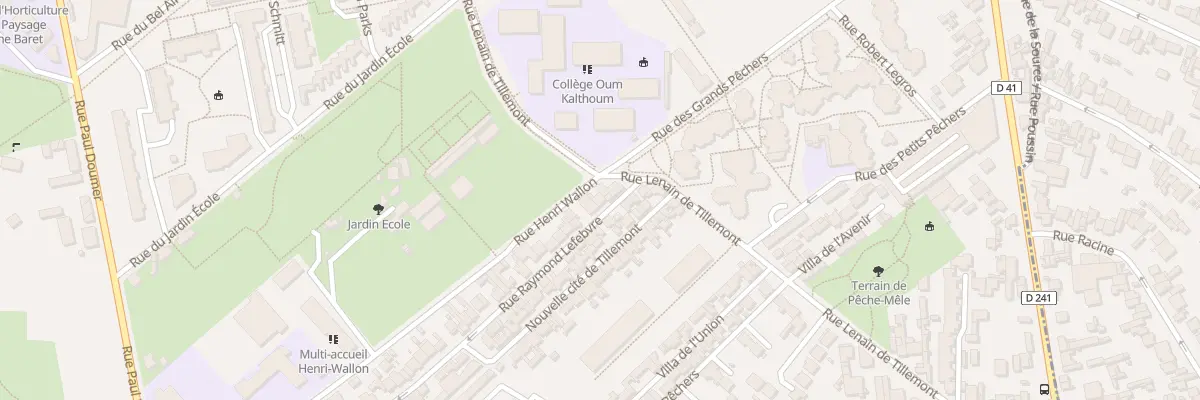 Plan du 4 Rue Raymond Lefèbvre à Montreuil