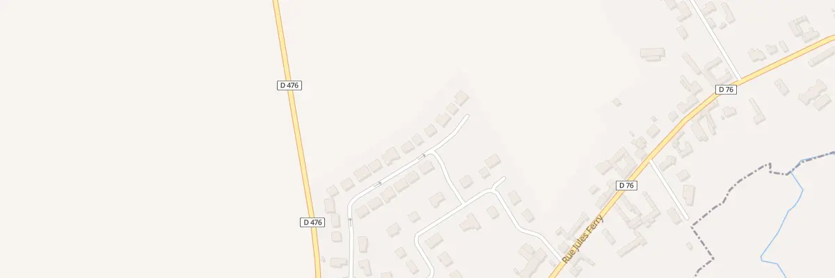 Plan du 19 Rue Bailly de Surcy à Berteaucourt-lès-Thennes