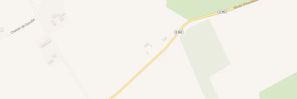 Plan du 23 Rte d’Auvilliers à Beauchamps-sur-Huillard