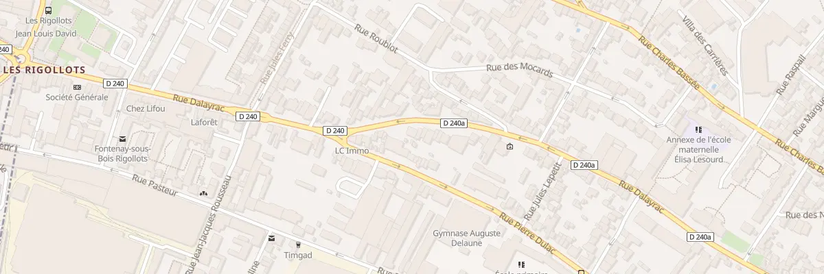 Plan du 67 Rue Dalayrac à Fontenay-sous-Bois