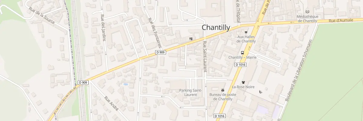 Plan du 27B Rue de Gouvieux à Chantilly