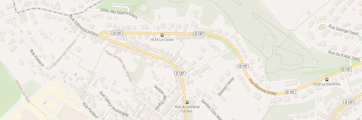 Plan du 44 Rue du Gal Leclerc à Liancourt
