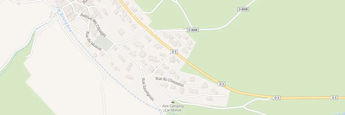 Plan du 22 Rte des Corbières à Monze