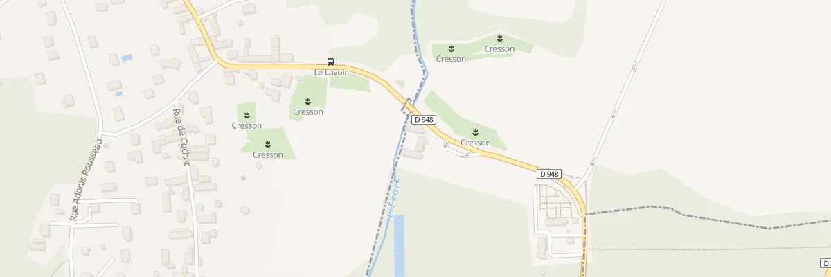 Plan du 5112 Le Ruisseau à Courances