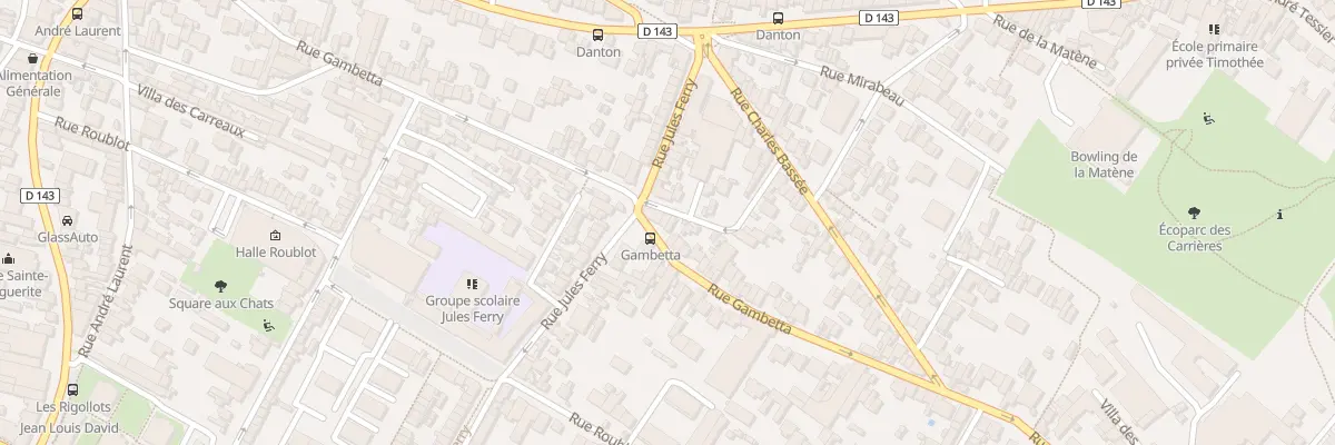 Plan du 60 Rue Gambetta à Fontenay-sous-Bois
