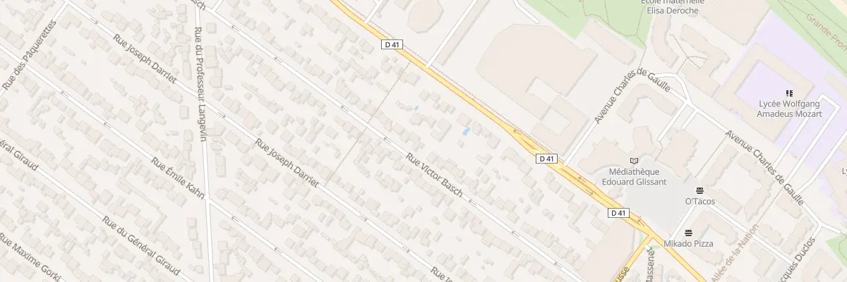 Plan du 48 Rue Victor Basch au Blanc-Mesnil