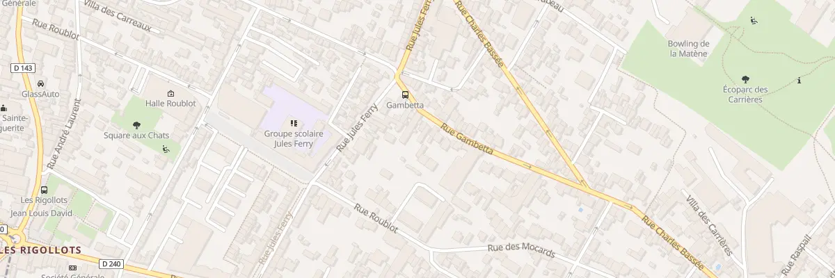 Plan du 61 Rue Gambetta à Fontenay-sous-Bois