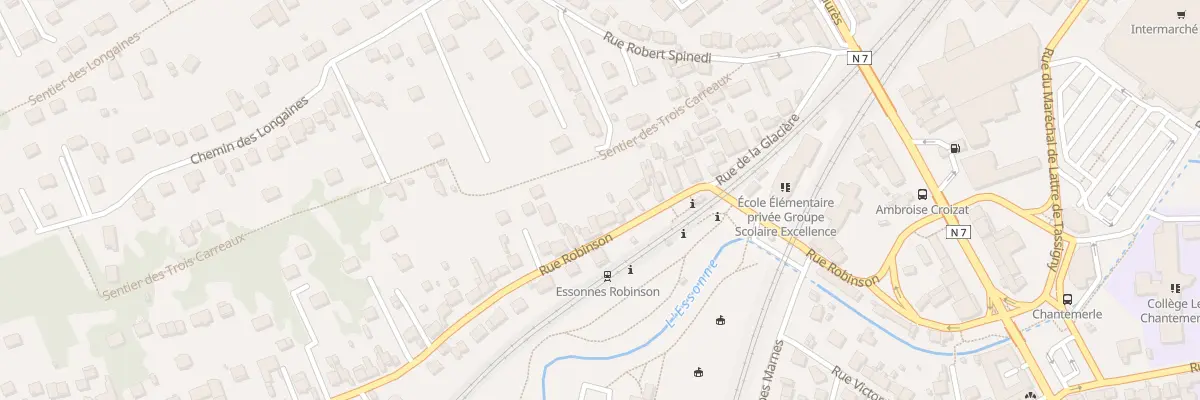 Plan du 38 Rue de Robinson à Corbeil-Essonnes