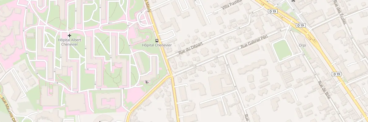 Plan du 36 Rue Gabriel Péri à Créteil