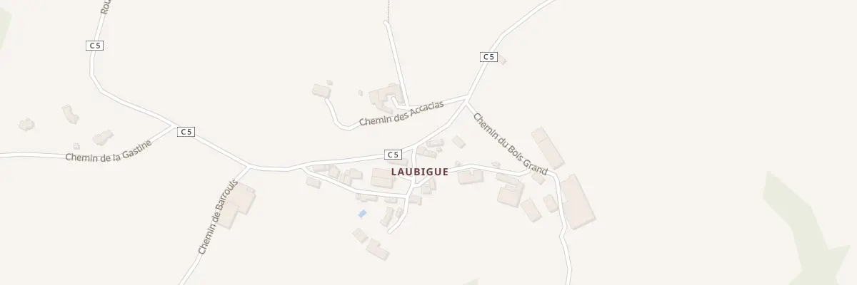 Plan du 5214 Laubigue à Rullac-Saint-Cirq
