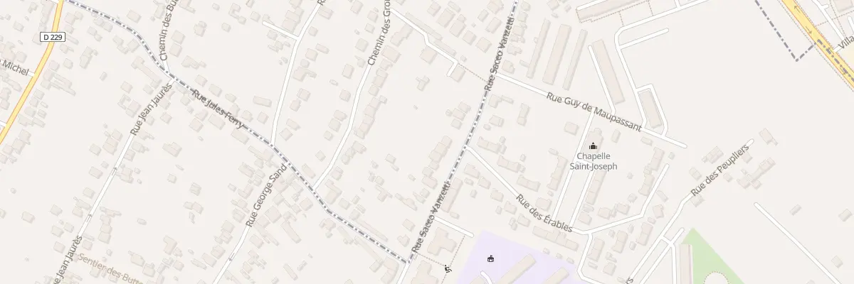 Plan du 124 Rue Sacco Vanzetti à Valenton