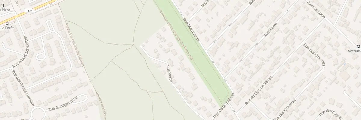 Plan du 118B Av de la Grange à Montgeron