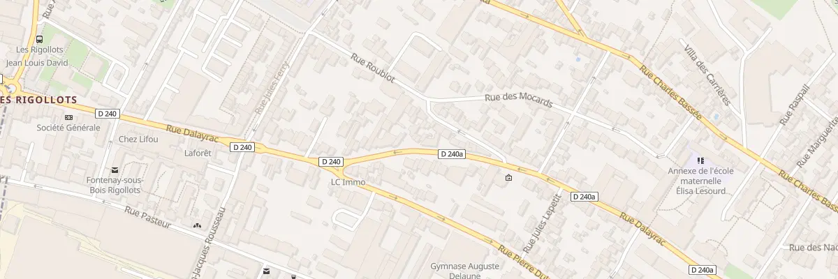 Plan du 52 Rue Dalayrac à Fontenay-sous-Bois
