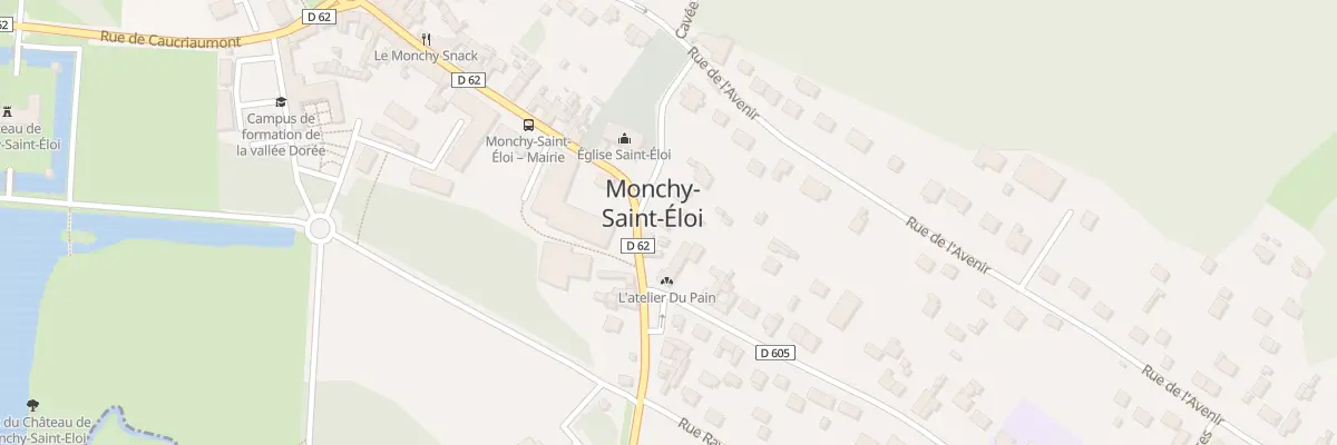 Plan du 1 Rue Solitaire à Monchy-Saint-Éloi