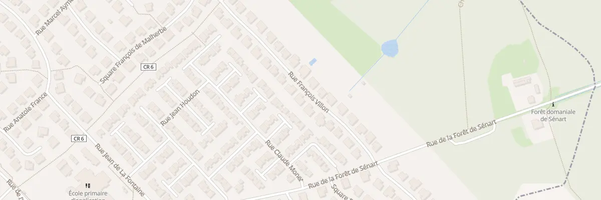 Plan du 13 Rue Francois Villon à Soisy-sur-Seine