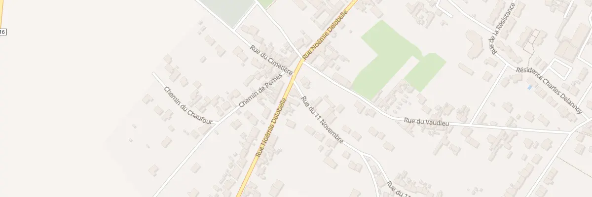 Plan du 57 Rue Noemie Delobelle à Burbure