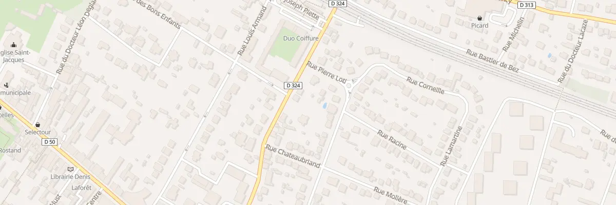 Plan du 28 Rue du Général Leclerc à Montgeron