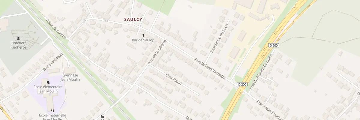 Plan du 115 Rue Roland Vachette à Nogent-sur-Oise