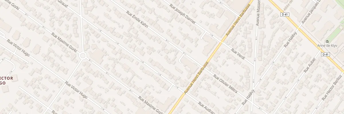 Plan du 11B Rue Emile Kahn au Blanc-Mesnil