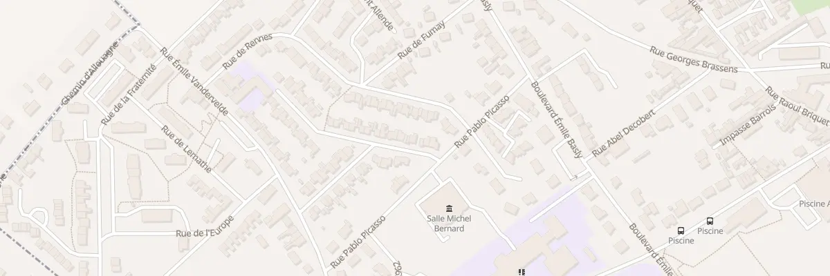 Plan du 6 Rue Malakoff à Auchel