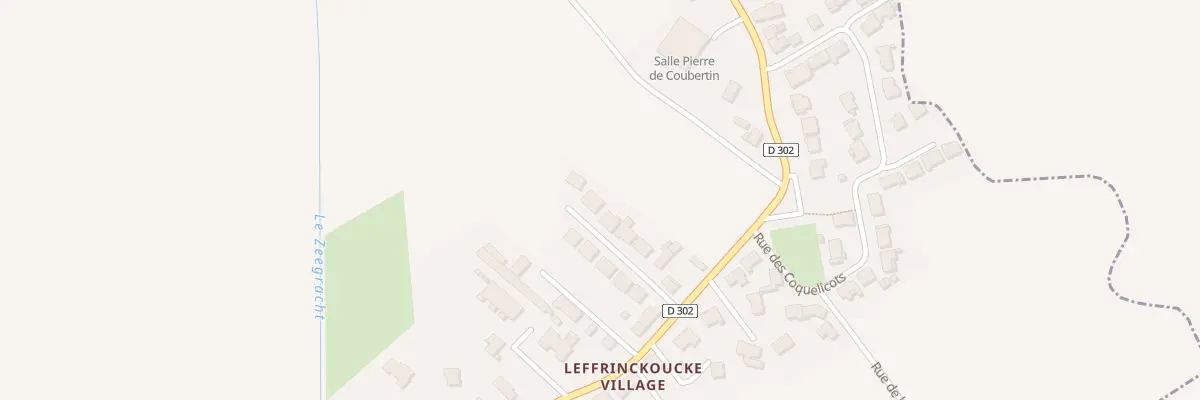 Plan du 8 Rue Sophie Berthelot à Leffrinckoucke