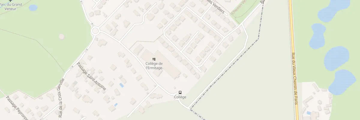 Plan du 36 Rue des Rossignols à Soisy-sur-Seine