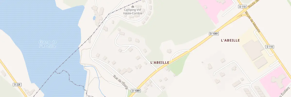 Plan du 5096 L’Abeille à Monestier-Merlines