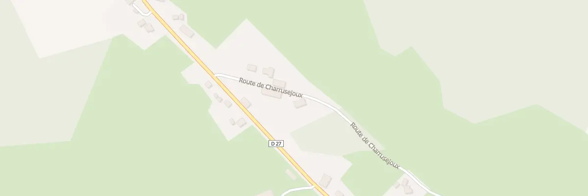 Plan du 2 Rte de Charrusejoux à Saint-Étienne-aux-Clos