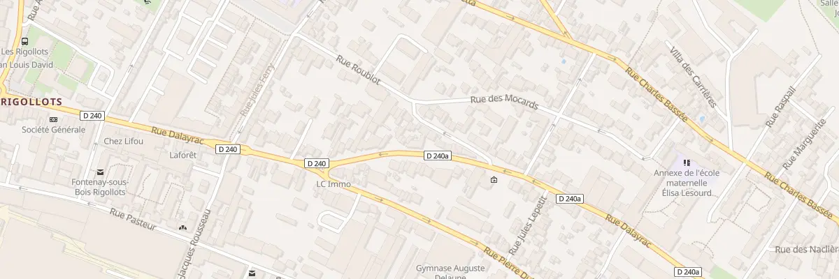 Plan du 5B Rue Roublot à Fontenay-sous-Bois