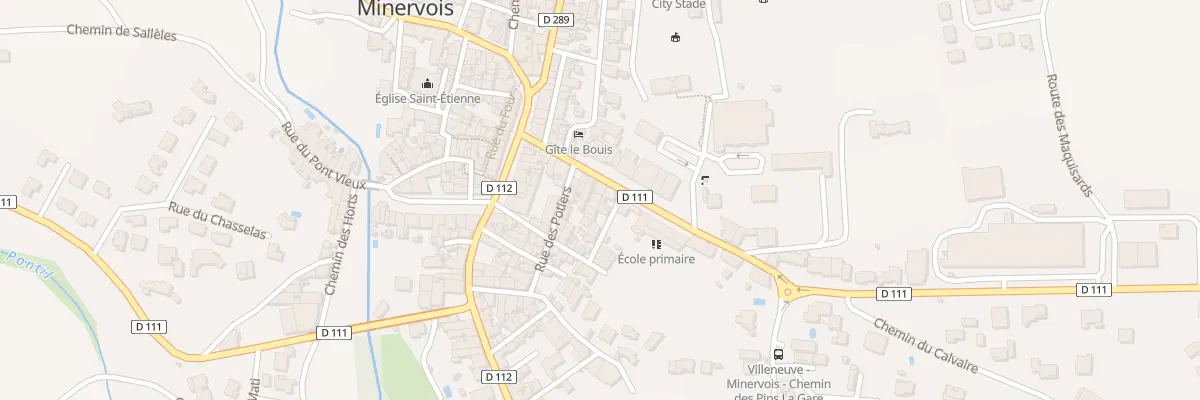 Plan du 2 Rue du Tailleur de Pierre à Villeneuve-Minervois