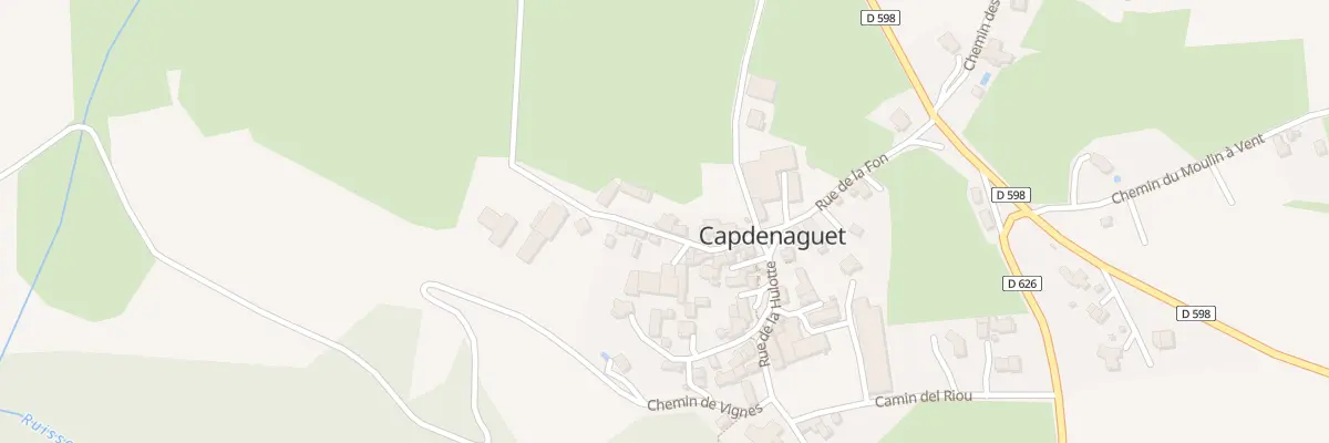 Plan du 5037 Capdenaguet à Druelle Balsac