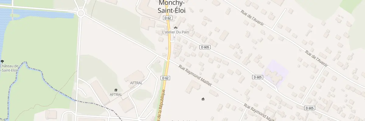Plan du 1 Rue Raymond Maillet à Monchy-Saint-Éloi