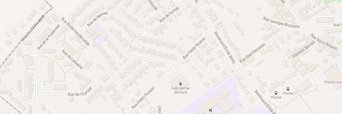 Plan du 4 Rue Malakoff à Auchel