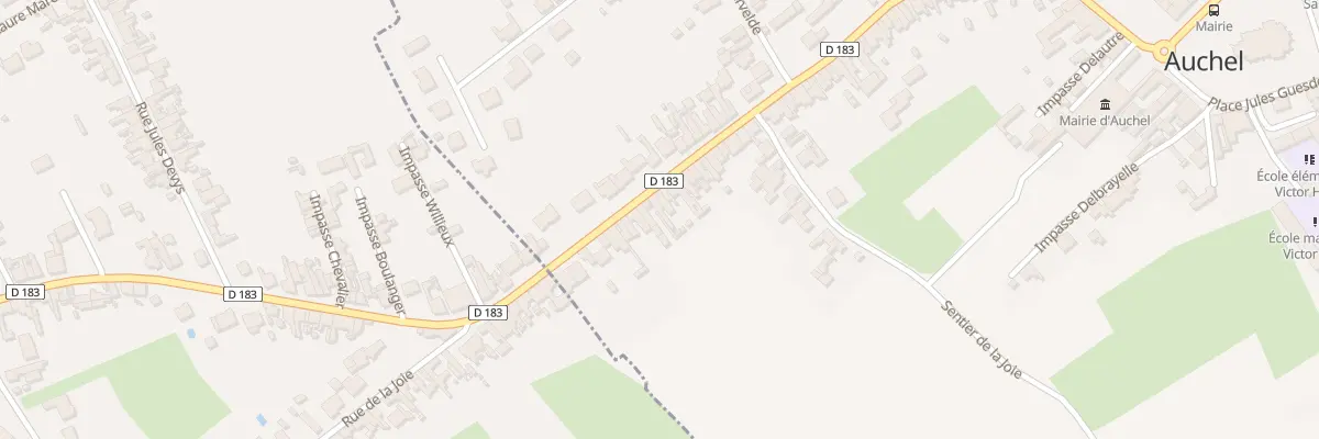 Plan du 89 Rue Uriane Sorriaux à Auchel