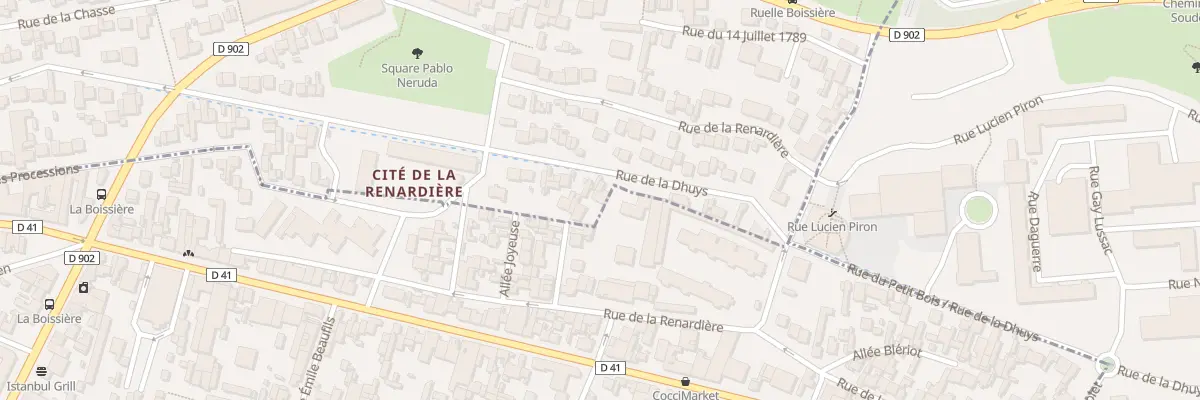 Plan du 80 Rue de la Dhuys à Noisy-le-Sec