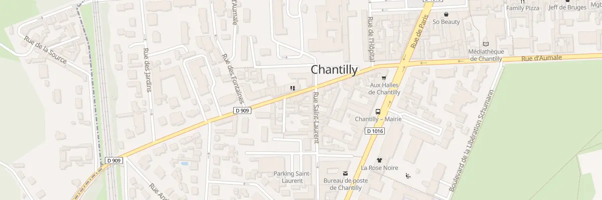 Plan du 21 Rue de Gouvieux à Chantilly