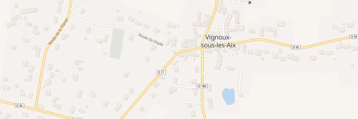Plan du 9 Rte de Bourges à Vignoux-sous-les-Aix