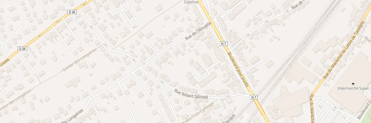 Plan du 15 Rue de l’Alouette à Corbeil-Essonnes
