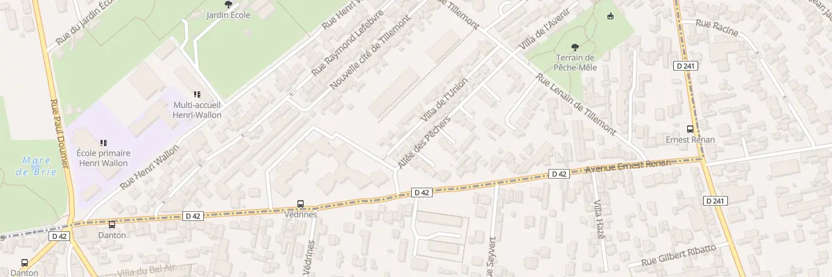 Plan du 29 Vla de l’Union à Montreuil