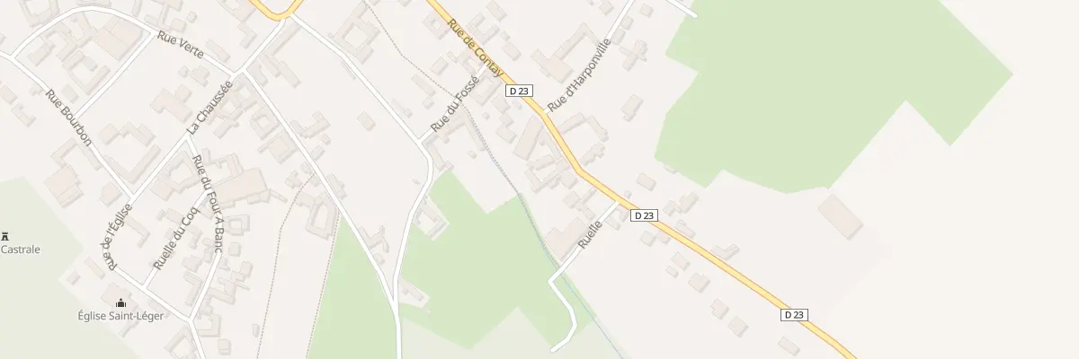 Plan du 14 Rue de Contay à Toutencourt