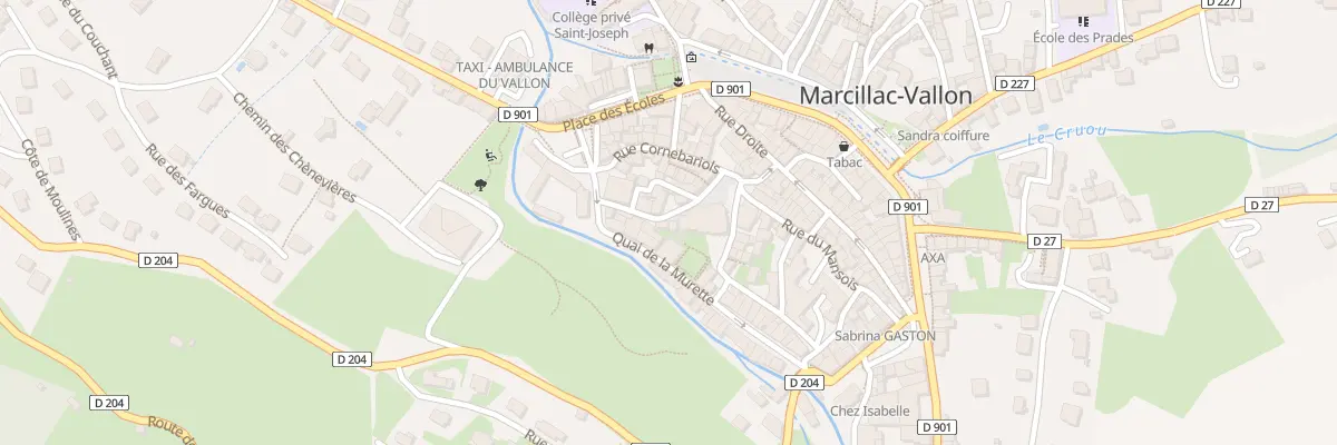 Plan du 5270A Giroutou à Marcillac-Vallon