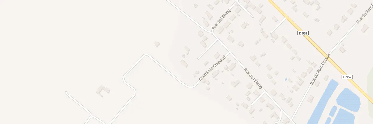 Plan du 981 Rue de l’Etang à Ouzouer-sur-Loire