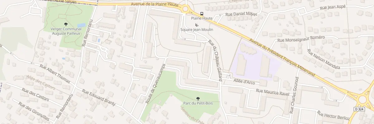 Plan du 6 Rue de Quevaucamps à Crosne
