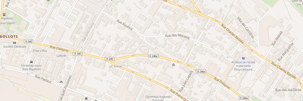 Plan du 48 Rue Dalayrac à Fontenay-sous-Bois