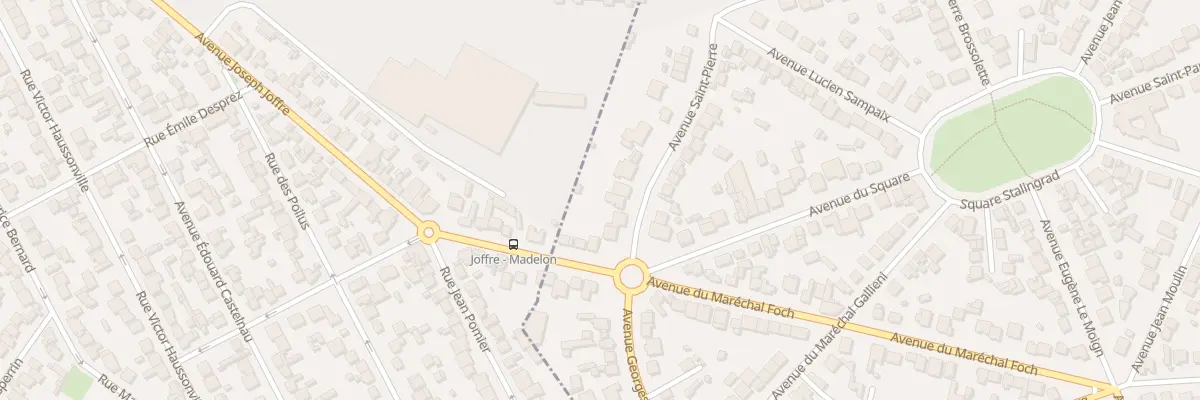 Plan du 5 Av Saint-pierre au Blanc-Mesnil