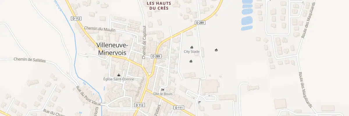Plan du 26 Rue de la Condamine à Villeneuve-Minervois
