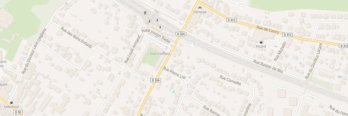 Plan du 38 Rue du Général Leclerc à Montgeron