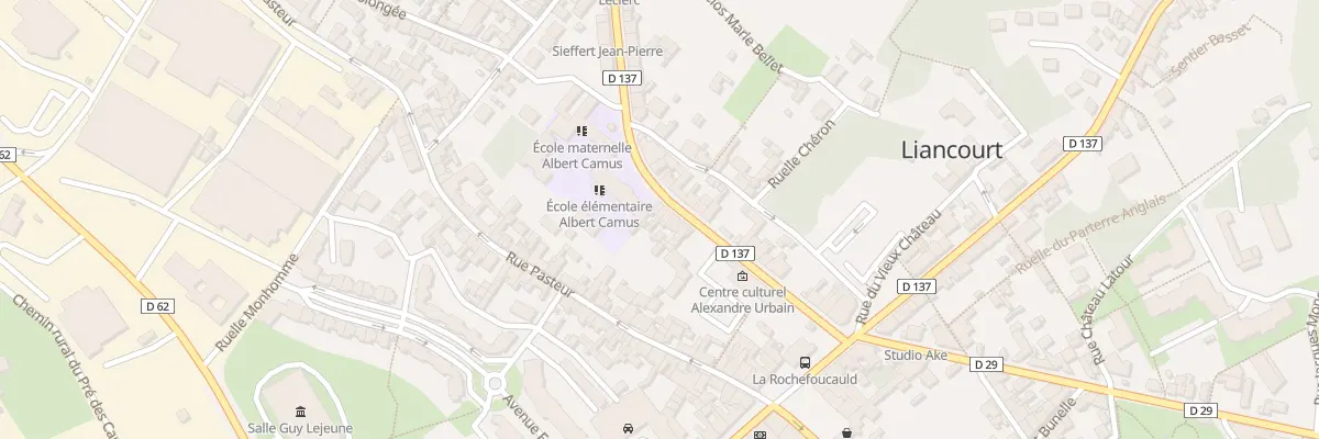 Plan du 15B Rue du Gal Leclerc à Liancourt