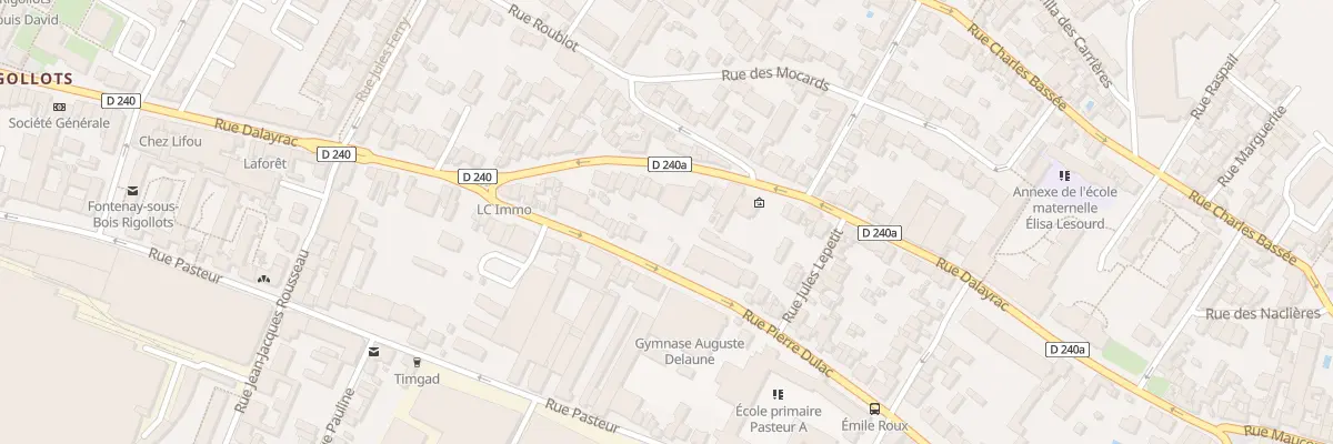 Plan du 57 Rue Dalayrac à Fontenay-sous-Bois